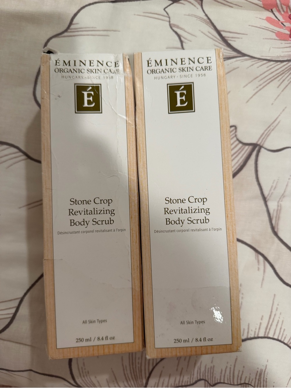 Éminence Stone Crop Revitalizing Body Scrub — pack of two